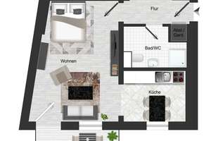 Ruhig wohnen, urban leben: 1-Zimmer-Apartment mit Balkon. – Die vollständige Adresse der Immobilie erhältst du vom Anbieter., 12045 Neukölln (Ortsteil), Berlin – Vorschaubild 6