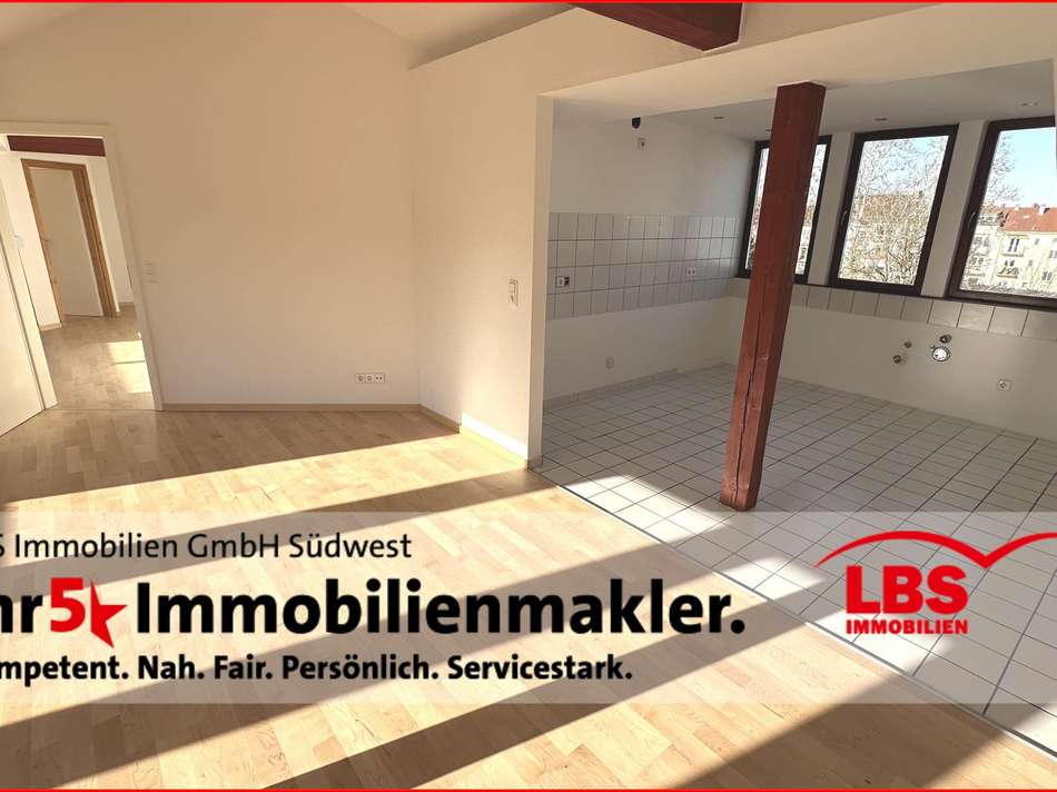 Wohnzimmer + Küche
