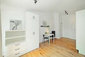 Modern möbliertes 1-Zimmer-Apartment mit großzügigem Raumgefühl – Mitteisstraße 31, 80935 Lerchenau-Ost, München – Vorschaubild 4