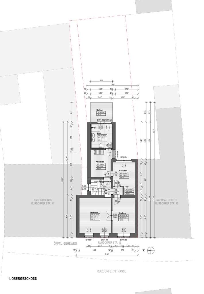Immobilie in Linnich - Modernisiertes Wohn-und Geschäftshaus – 3 WHG und Büro - Auch als Mehrgenerationenhaus - Bild 3
