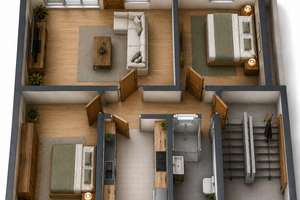 1A Lage- freie Wohnung mit EBK im Vorderen Westen m. Balkon + Garten / 3 ZKB Herkulesstr - Privat – Herkulesstraße -, 34119 West, Kassel – Vorschaubild 15