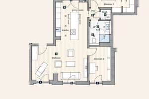 Neubau: 3-Zimmer Eigentumswohnung (Nr. 1.28) – 79100 Brühl-Güterbahnhof, Freiburg im Breisgau – Vorschaubild 9