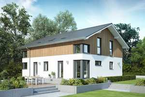 Bestpreisgarantie bei Bien-Zenker - Grundstück mit Bien-Zenker Zweifamilienhaus CEL207 – Waldshut (Kreis) – Vorschaubild 1