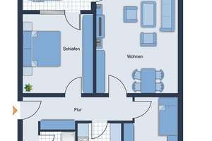 Sonnige, großzügige Erdgeschosswohnung mit Garage auf dem schönen Bruckersberg! – Die vollständige Adresse der Immobilie erhältst du vom Anbieter., 89537 Giengen an der Brenz – Vorschaubild 8