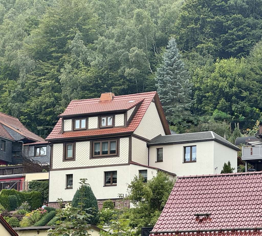 Immobilie in Steinbach-Hallenberg - Viel Platz - Gepflegtes Haus mit großem Garten und Waldblick - Bild 0