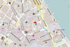 Stadtmitte, traumhaft schönes 1 Zimmer Appartement mit Blick zum Dom – Hintere Christofsgasse 5, 55116 Altstadt, Mainz – Vorschaubild 7