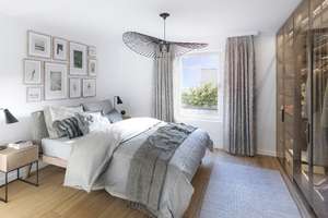 Schöne Penthouse-Wohnung mit 3 Zimmern # WE 142