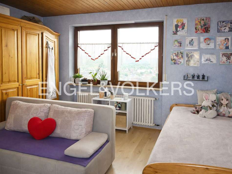 Schlafzimmer in der Wohnung...