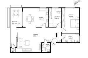 Großzügige 3,5-Zimmer-Wohnung mit Südwest-Terrasse und TG-Stellplatz direkt im Herzogpark – Die vollständige Adresse der Immobilie erhältst du vom Anbieter., 81925 Herzogpark, München – Vorschaubild 14