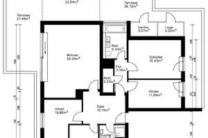 Sky Living in Schwabing – Penthouse mit 270°-Panoramablick – 80797 Am Luitpoldpark, München – Vorschaubild 22
