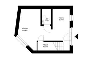 *Neubau im Viertel* 3,5-Zimmer-Maisonettewohnung in charmanter Hinterhoflage - WE 01 – Ostertorsteinweg 77, 28203 Ostertor, Bremen – Vorschaubild 2