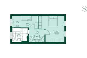 4-Zi.-Reihenhaus mit Dachterrasse, Keller und Grundstück – Kirschgärten 81, 45665 Recklinghausen – Vorschaubild 13
