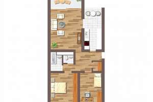 ***Haidach***  3-Zimmer Wohnung mit Balkon und Garage – Die vollständige Adresse der Immobilie erhältst du vom Anbieter., 75181 Haidach, Pforzheim – Vorschaubild 10