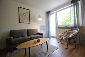 Vollständig und modern möbliertes Appartement mit Balkon und Aufzug in Top Lage – Die vollständige Adresse der Immobilie erhältst du vom Anbieter., 90489 Wöhrd, Nürnberg – Vorschaubild 3