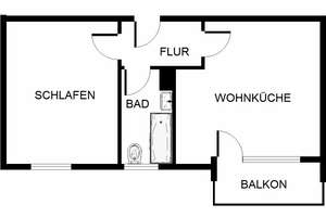 Singlewohnung nahe zur Innenstadt, jetzt zugreifen – Schmidtstr. 10, 44793 Kruppwerke, Bochum – Vorschaubild 3