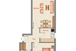 2-Zimmer-Wohnung inklusive Tiefgaragenstellplatz I urbanes Wohnen in entspannter Umgebung – Lameystraße 27, 76185 Mühlburg, Karlsruhe – Vorschaubild 14