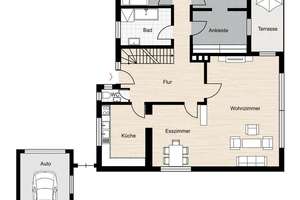 Charmante Doppelhaushälfte mit Garten & Garage – viel Platz für die ganze Familie – Die vollständige Adresse der Immobilie erhältst du vom Anbieter., 97204 Höchberg – Vorschaubild 20