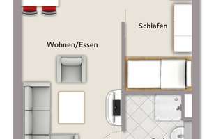 Heute schon an morgen denken! Nachhaltige Anlage in Senioren Wohnen – Die vollständige Adresse der Immobilie erhältst du vom Anbieter., 76189 Oberreut, Karlsruhe – Vorschaubild 12