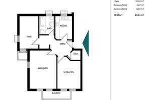 ***Super ruhige 3-Zimmer Wohnung zur Miete! Hanglage mit Blick in die Natur*** – Die vollständige Adresse der Immobilie erhältst du vom Anbieter., 93138 Lappersdorf – Vorschaubild 17