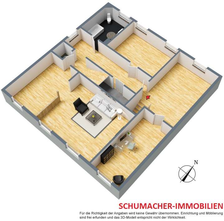 Grundriss Obergeschoss
