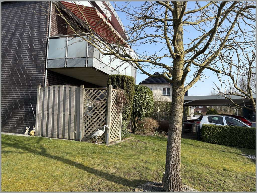 Immobilie in Dissen - gepflegte 2 Zi.-Eigentumswohnung mit Garten u. Carport - Bild 2