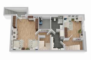 Architekten-Doppelhaushälfte am Kapuziner-Kloster: Wohnen und Arbeiten auf 250 m² Fläche! – Die vollständige Adresse der Immobilie erhältst du vom Anbieter., 48149 Neutor, Münster – Vorschaubild 32