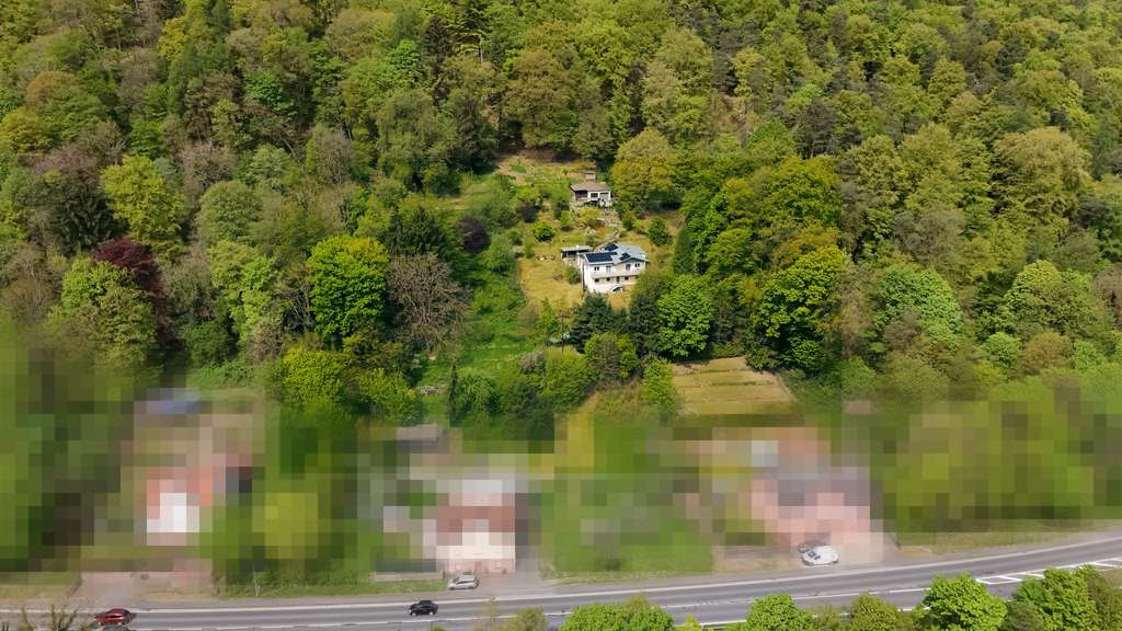 Immobilie in Weilbach - Alleinstehendes Liebhabergrundstück in Waldlage - provisionsfrei von privat - Bild 1