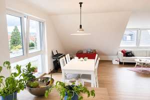 3-Zimmer-Maisonettewohnung mit 2 Balkonen und Ausblick über Heidelberg-Kirchheim
