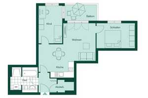 3-Zimmer voll möblierte Wohnung zur Miete – 68 m² – Bezugsfrei ab 01. Juli 2025 Ideal für Familien – Märkische Allee 312, 12687 Berlin – Vorschaubild 1
