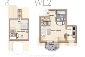 *Mehrheitsanteil!* 4 Wohnungen im Paket *Fenster, Heizung neuwertig* 7-Parteienhaus *PROVISIONSFREI* – Die vollständige Adresse der Immobilie erhältst du vom Anbieter., 85399 Hallbergmoos – Vorschaubild 16