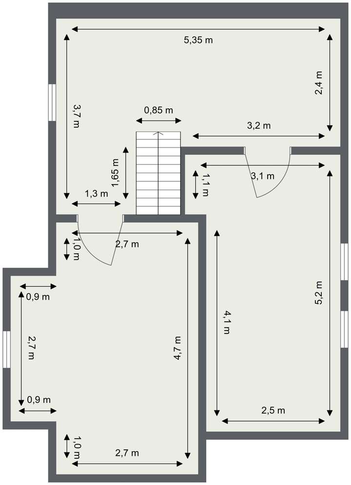 Grundriss - Dachgeschoss