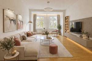 Attraktive 3-Zimmer Altbauwohnung 
mit offener Wohnküche und Balkon 
-Friedrichshain-