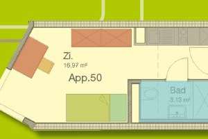 21 // Studentenapartment in City-Lage – Bahnhofstraße 79, 90402 Marienvorstadt, Nürnberg – Vorschaubild 10