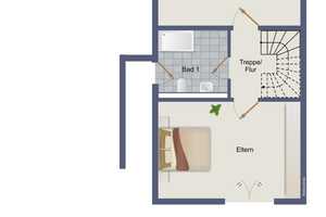 Neubau DHH in Traumlage von Pfullingen mit Carport schönem Grundstück - 2 Zufahrten - Haus 1 – Reutlingen (Kreis) – Vorschaubild 5