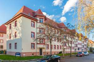 Ruhige 3-Raum-Wohnung im Grünen