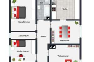 Attraktives Dreifamilienhaus in begehrter Wohnlage von Brühl-Rohrhof – Die vollständige Adresse der Immobilie erhältst du vom Anbieter., 68782 Brühl – Vorschaubild 6