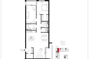 Hafen 1 - Wohnglück am Lindenauer Hafen | 2 Bäder | 2 Loggien | Aufzug | Offene Küche | Stellplatz – Hafenstraße 1D, 4179 Schönau, Leipzig – Vorschaubild 2