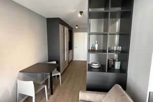 mio Compact Apartment: Vollmöbliertes 1-Zimmer-Apartment mit Designerküche, WLAN – Himmelgeister Straße 66a, 40225 Bilk, Düsseldorf – Vorschaubild 3