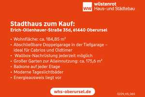 Stadthaus mit 5-Zimmern auf 4 Etagen inkl. 2 Tiefgaragenstellplätzen – Erich-Ollenhauer-Straße 35d, 61440 Hochtaunuskreis – Vorschaubild 9
