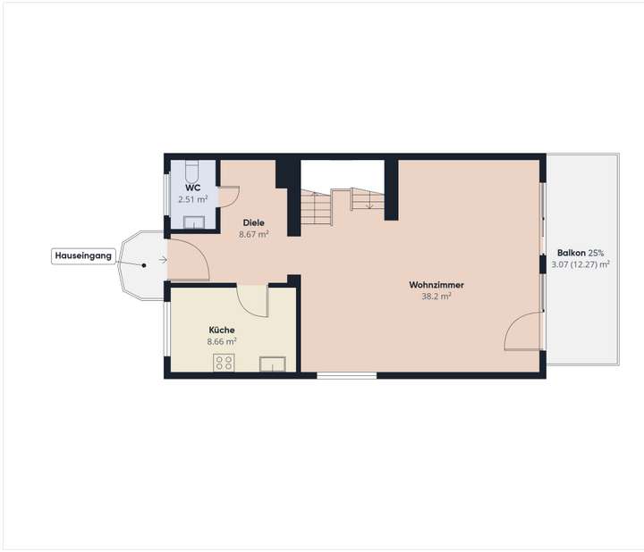 Wohnbeispiel Erdgeschoss