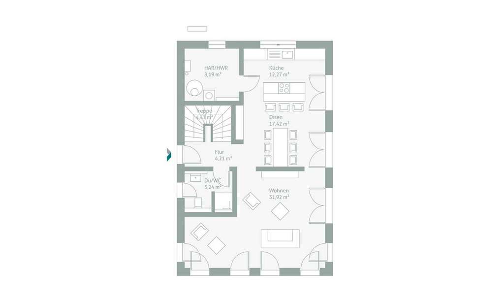 Immobilie in Klausen - Kompaktes Einfamilienhaus auf kleinem ruhigen Grundstück - Bild 2