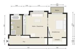 Exclusive Wohnung in zentraler Lage – Bartholomäusstraße 57, 22083 Barmbek-Süd, Hamburg – Vorschaubild 15