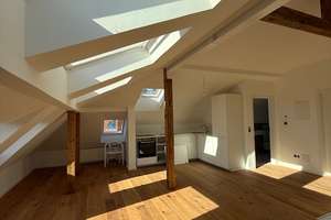 Loft-Charme unter dem Dach – Erstbezug, 2 Zimmer/EBK, frei Stuttgart West – Herderstr. 10, 70197 Kräherwald, Stuttgart – Vorschaubild 3