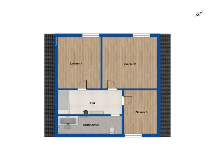 Grundriss Dachgeschoss