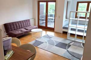Schöne 1 Zimmer Wohnung mit großem Balkon (teilmöbliert) – Mannheimer Str. 39, 70376 Birkenäcker, Stuttgart – Vorschaubild 3