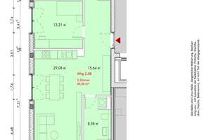 Neubau Erstbezug: exklusive 3 Zimmer-Wohnung – Haid-und-Neu-Str. 32a/b/c, 76131 Oststadt, Karlsruhe – Vorschaubild 12
