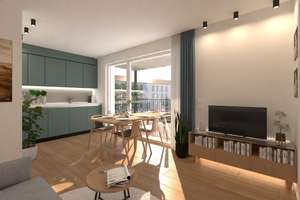 Gemütlicher Süd-Balkon  – Die vollständige Adresse der Immobilie erhältst du vom Anbieter., 93053 Kasernenviertel, Regensburg – Vorschaubild 6