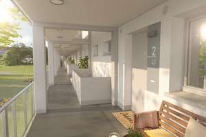Barrierearme Wohnung mit Design-Vinylboden! – Mozartstr. 16, 38442 Fallersleben, Wolfsburg – Vorschaubild 3