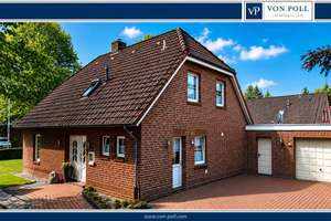 Gepflegtes Einfamilienhaus zum Wohlfühlen in Neermoor – Die vollständige Adresse der Immobilie erhältst du vom Anbieter., 26806 Moormerland – Vorschaubild 1