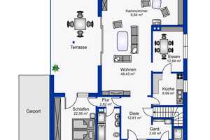BUNGALOW MIT GROßEM GARTEN! Schwimmbad, Kamin und barrierefreier Zugang – Hochtaunuskreis – Vorschaubild 33